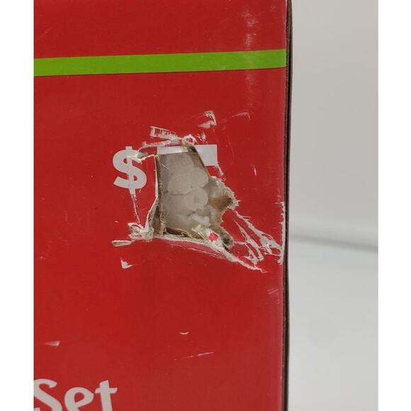 Holiday Style Christmas Napkin Holder Salt and Pepper Set, PRE-OWNED, IOB - Picture 13 of 13